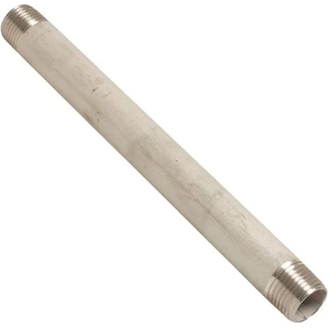 Racor Inoxidable 1/2" 100mm, Accesorios Fontanería Inoxidable
