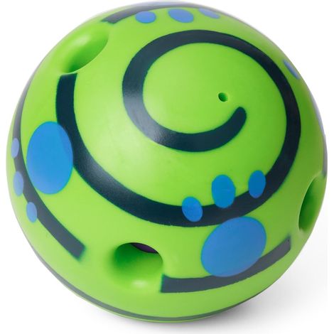 Balle Interactive pour Chien Qui couine pour Garder Votre Chien Heureux Toute la journée, Jouet pour Chat de Petite, Moyenne et Grande Taille, soulage l'anxiété et l'ennui (Green, 4.33 inch) (1/5)
