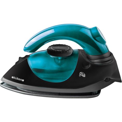 Reisebügeleisen 800 W Kuken Antihaft-Dampf