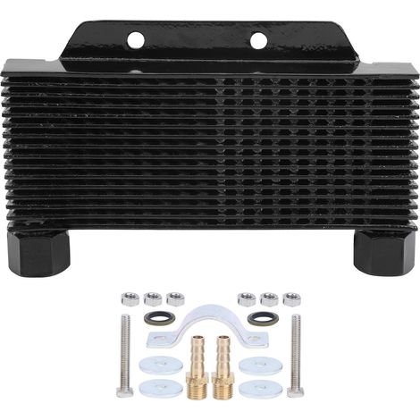 Accessoires universels de refroidissement de radiateur de moteur de refroidisseur d'huile de moto pour le vélo de saleté d'atv de 125 à 250CC
