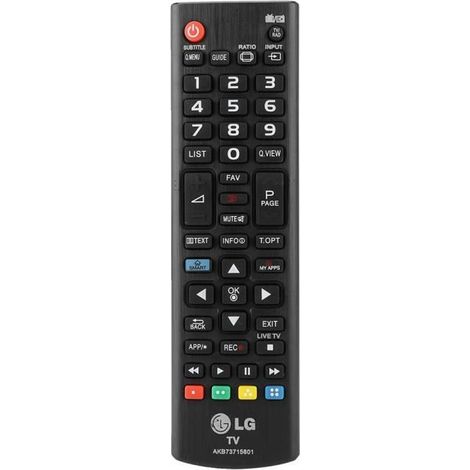 Mando a distancia para televisor LG LED LCD AKB73715601 - LG - Mando a distancia - Televisor LCD - Negro (1/4)