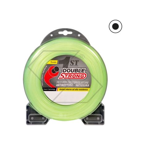 Pata de alambre para desbrozadora DUBLE STRONG sección redonda Ø  3,0mm longitud 56m