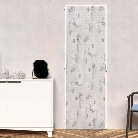 Voilage Porte fenêtre, Blanc, 70x200 cm (1/2)