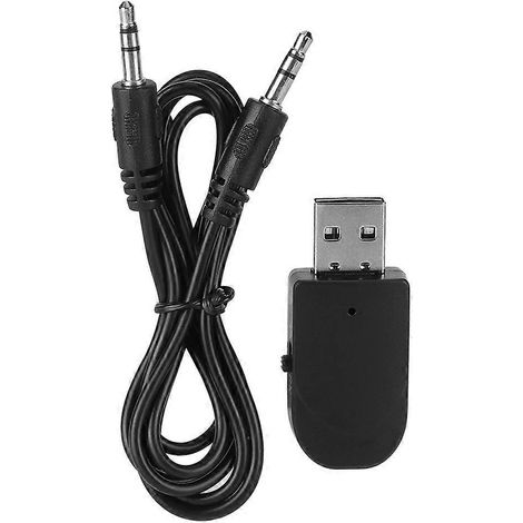 Émetteur-récepteur audio Bluetooth 2 en 1, adaptateur sans fil stéréo USB pour voiture, TV et ordinateur (1/4)