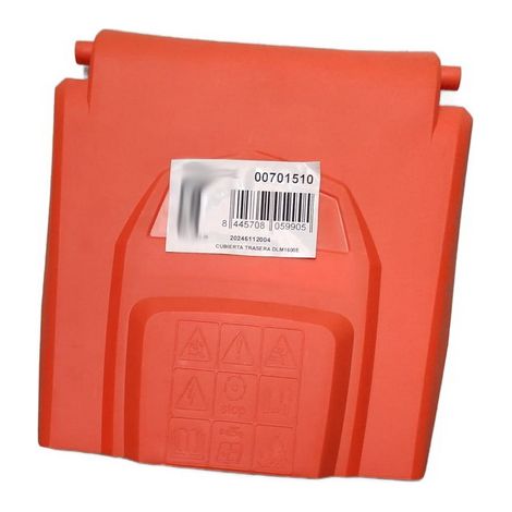 Cubierta Trasera para cortacesped compatible con Dlm1600E