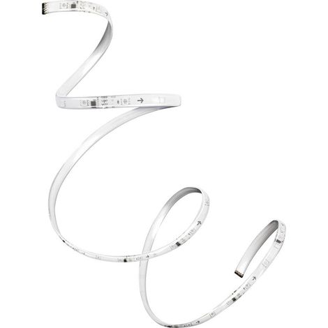 OSRAM Bande LED FLEX 5M RC, blanche, 14W, 900lm, lumière blanc chaud, récepteur sonore intégré, capteur de couleur RVB, télécommande, longue durée de vie, installation facile, indice de protection IP2 (1/4)