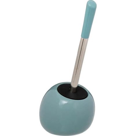 Brosse WC en Céramique "Sun" 36cm Bleu Arctique (1/3)