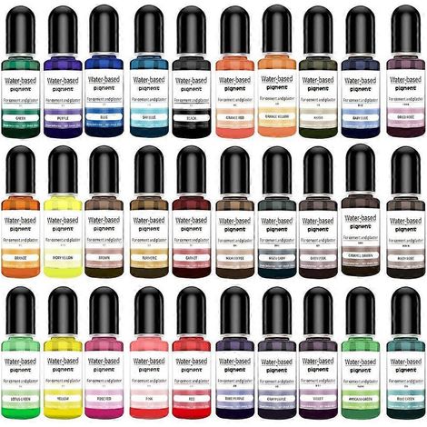 Colorant pour bougies hautement concentré, 10 ml/flacon