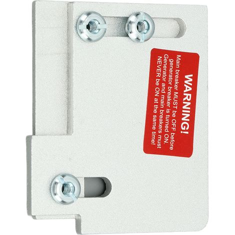 Generator-Verriegelungssatz, Verriegelungsplatte aus Aluminiumlegierung für horizontale Hauptplatinen Cutler Hammer CH Serie 150 200 (1/5)