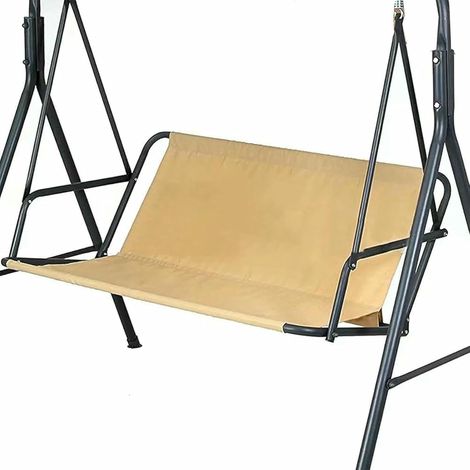 Housse de balancelle d'extérieur imperméable, blanc cassé, convient pour 2-3 places (sans balancelle) 11394 cm (1/4)