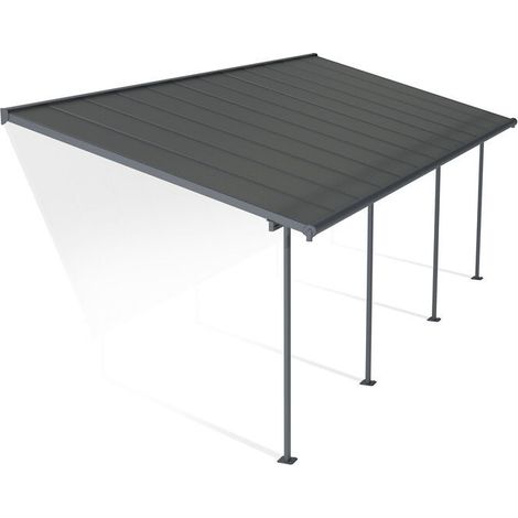 Pergola 22.2m² gris anthracite - Palram - 705603 (1/5)