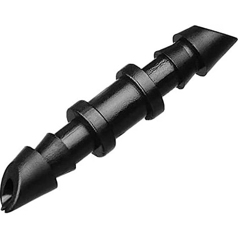 Raccords pour irrigation goutte à goutte - Lot de 110 raccords pour tuyaux de 6,35 mm (1/4"), embouts cannelés pour systèmes d'irrigation goutte à goutte ou par aspersion. (1/5)