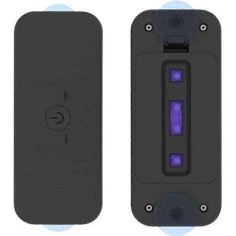 Kit de réparation de pare-brise de voiture avec lampe UV de polymérisation et liquide de réparation. (1/4)