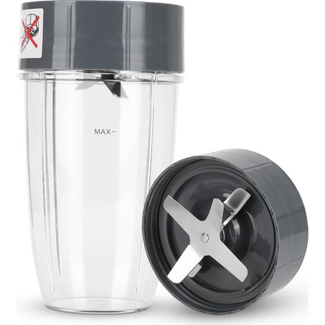 Blender Spare Parts,24Oz Cup With Spare Extraction Blade, New Blender Cup And Blade Replacement Parts For 600W 900W Mixers (1/5)