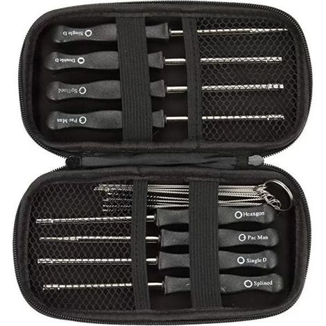 8PCS Tournevis de Carburateur Différents, Ensemble d'Outils de Réglage du Carburateur Réglage du Carburateur pour Moteurs 2 Temps(Avec boîte et pinceau) (1/5)