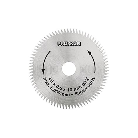 Hoja de sierra circular 'Super-Cut' Ø 58 mm - PROXXON - 28014