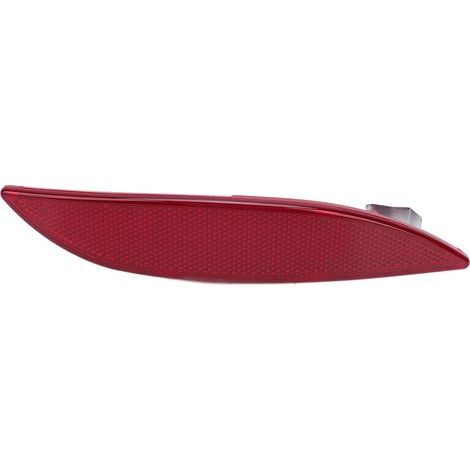 Lente reflectora del parachoques trasero que promueve la seguridad al conducir, embellecedor trasero rojo para MEGANE MK3 2008 a 2016 derecho: 265600004R. (1/5)
