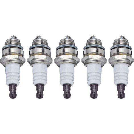 Jeu de 5 Bougies d’Allumage pour Moteurs 2 Temps Compatible L8RTF – Haute Performance et Fiabilité (1/3)
