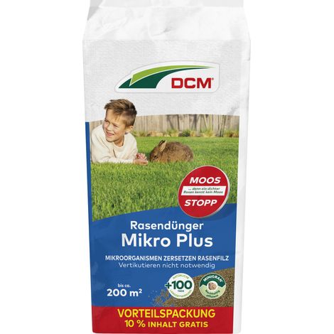CUXIN DCM Rasendünger Mikro Plus, 10 kg