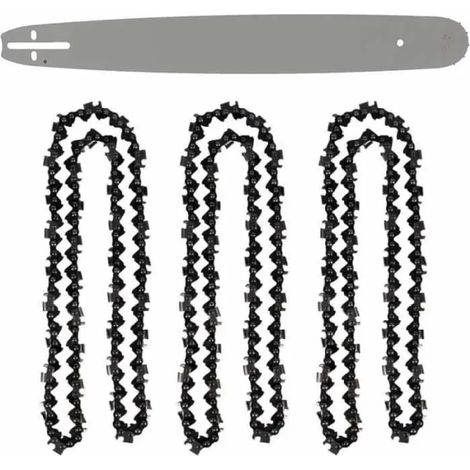 Guide-chaîne 45 cm (18 pièces) + jeu de 3 chaînes de 72 maillons - Compatible avec les modèles 291, 311 et 391 (1/5)