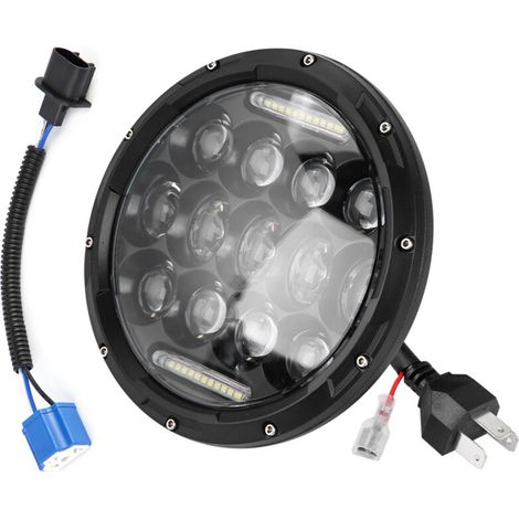 1 faro a LED da 7 pollici 300W 6000K per Jeep Wrangler,