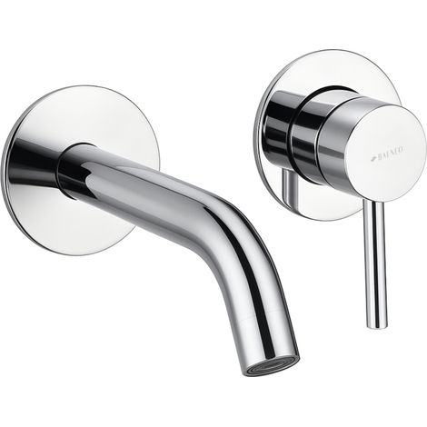 BALNEO Robinet Mitigeur mural pour lavabo argent Acier inoxydable  Mitigeur encastré pour lavabo CASCADE (1/5)