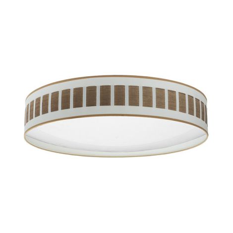 Plafon 96w Ivanna Blanco-madera Oscura 7488lm 3000k,4000k,6500k 14x60x60 Cm (1/2)