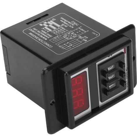 Minuterie Temporisée Numérique JYIO, Contrôleur de Cycle Précision Haute, Délai Réglable 50/60Hz 220V AC (1/5)