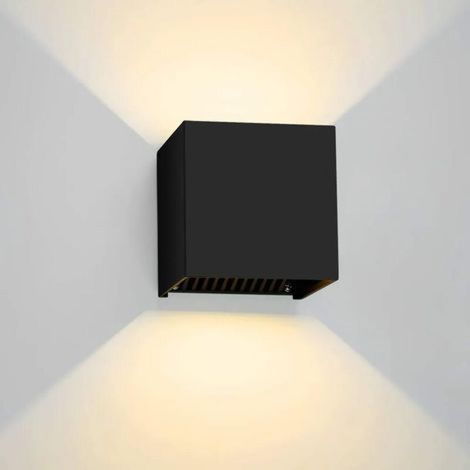Applique murale extérieure LED étanche 12W, angle de faisceau réglable, indice de protection IP65, lumière blanc chaud. (1/5)