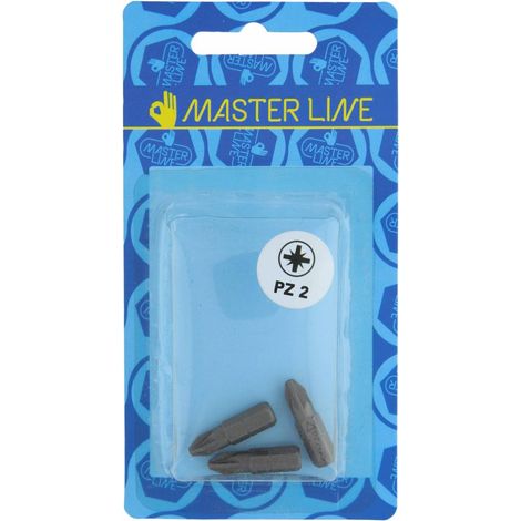 BL INSERTO POZIDRIV PZ1 DA 25 MM 3 PZ