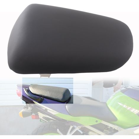Coussin/sacoche de siège arrière pour passager arrière de moto, compatible avec Kawasaki ZX-6R Ninja 636 98-02 (1/5)