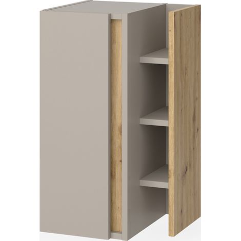 mobiletto bagno Edelin, Cachemire, 35 x 60 cm con 3 scomparti portaoggetti, Vicco (1/5)