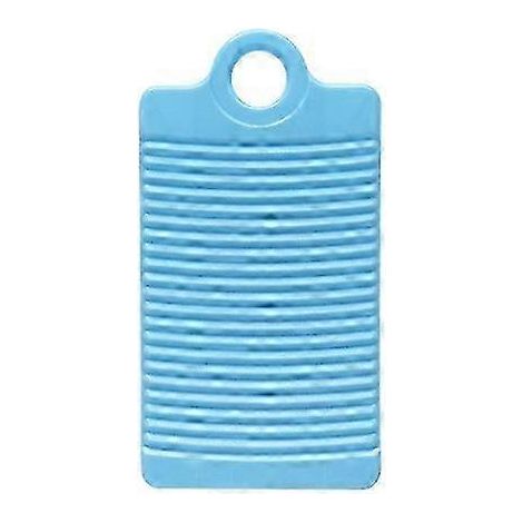 Planche à laver en plastique durable et antidérapante, outil de nettoyage du linge, bleue, lot de 1