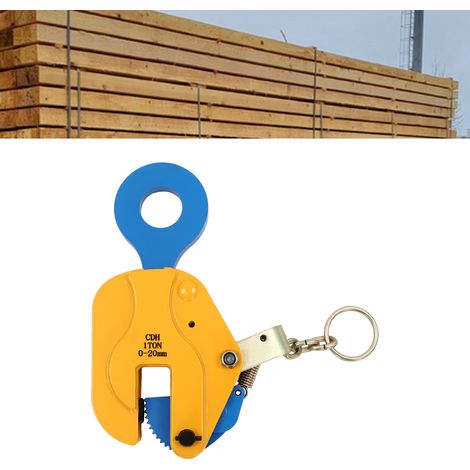 YISSALE - Werkzeug - Vertikaler Plattenhebezange - schwere Blechhebezange für Stahlplatten, ideal für Stahlbauinstallation, Stahlhandel, Schweiß- und Schneidarbeiten, robuste Konstruktion mit Sicherhe (1/5)