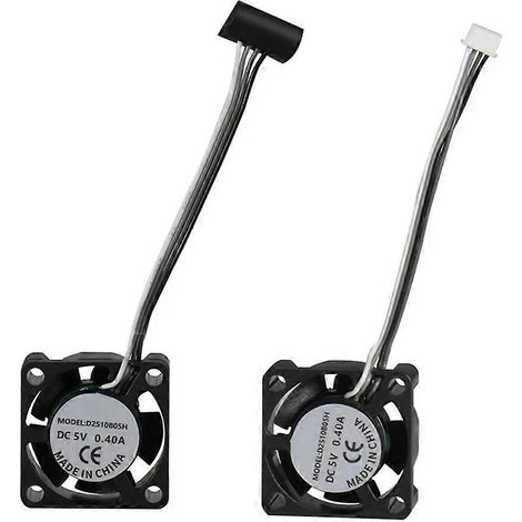 2510 Lüfter für Bambu Lab X1/P1 Hot-End-Lüfter mit Kabel, Lüfter für Bambu X1C P1S P1P 3D-Druckerzubehör