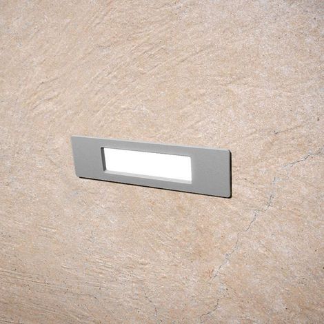 Segnapasso LED (Nina 190) Opale R7s 3,5w CCT Set - Grigio