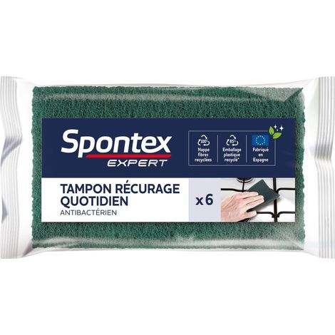 Confezione da 6 spugnette abrasive multi-superficie per uso quotidiano, SPONTEX EXPERT SPONTEX EXPERT (1/4)
