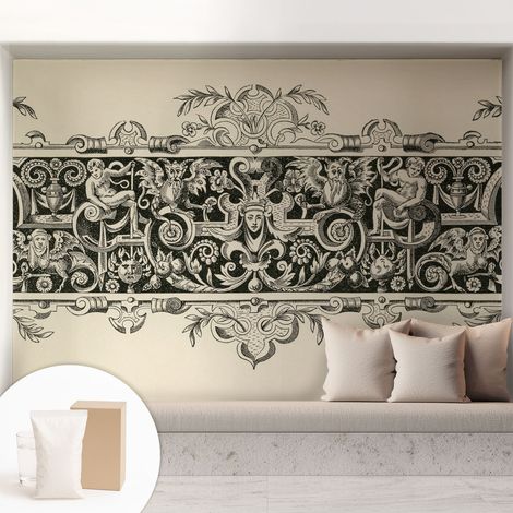 Carta Da Parati Non Tessuto - Decorazione Da Muro - Traspirante - Con Motivo - Per Camera Da Letto Cucina Motivi mitologici 208x146 cm (1/5)