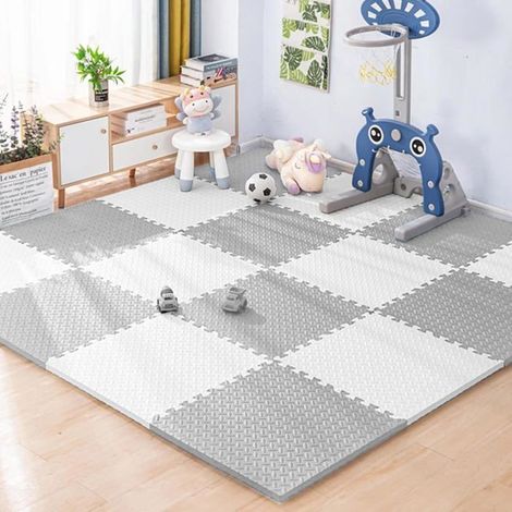 Tapis de sol puzzle - KZQ - 16pcs - Mousse EVA - Antidérapant - 30 x 30 cm (1/4)