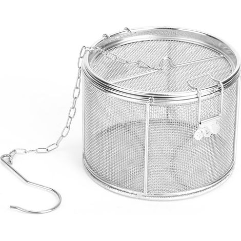 Passoire à épices en acier inoxydable pour assaisonnement à thé, passoire à soupe, assaisonnements, séparation, filtre à épices, ustensiles de cuisine 1410cm (1/5)