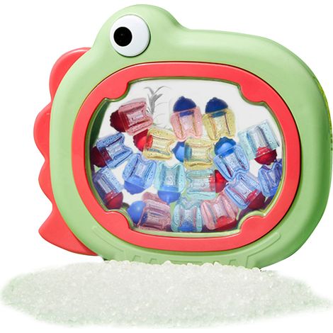 Aufbewahrungsbox für Babyzähne, ABS und Silikon, Rosa, Blau, Grün, 16 x 14 cm, 300 g, 10 Stück, Geschenkidee, Kollektion (1/5)