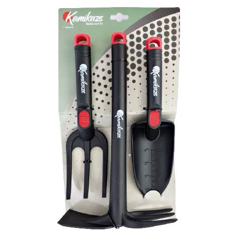 Kamikaze Garden Gardening Kit, leggero, resistente e facile da pulire