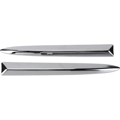 Bande de Moulure de Garniture Chrome Suprieure de Pare-chocs Avant, 735455041 de Remplacement pour FIAT 500 2007 2015 (1/4)