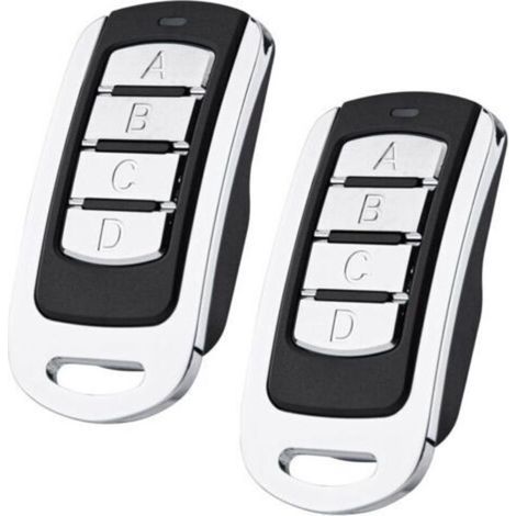 Lot de 2 ouvre-porte de garage 250-868 MHz pour émetteur portatif Hörmann HSM4 HSE4 SE2 HSM4 Compatible avec l'émetteur manuel Marantec Digital D302 D304 D384 Compatible avec l'émetteur manuel (1/3)