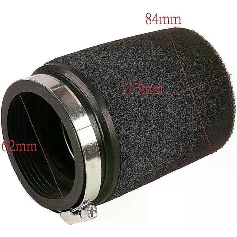 Motorcycle Pit Dirt Bike Atv Parts 62mm Foam Air Filter Pod Pit Quad Dirt Bike Buggy( ) (1/5)