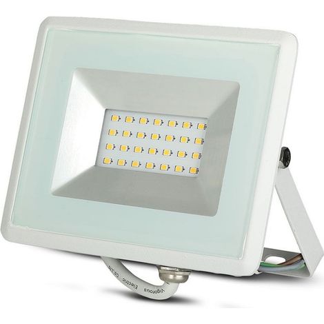 V-TAC VT-4021 projecteur led smd 20W blanc neutre 4000K E-Series ultra slim blanc IP65 - SKU 5950 (1/5)