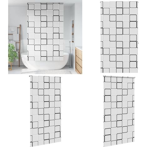 vidaXL Duschrollo 130x240 cm Stoffbreite 126 cm (1/5)