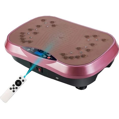 Pedana vibrante, allenamento completo per tutto il corpo, brucia grassi, rosso cinabro, spina europea 220V-240V (1/2)