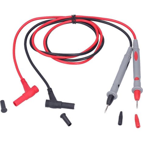 5er-Set HC136 Universal-Messleitung 10A 1000V PVC Multimeter-Prüfspitzen-Set Multimeter-Messkabel