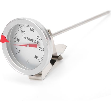 Frittierthermometer aus Edelstahl mit 5 cm Zifferblatt für Ölwanne TTE3512530cm (1/5)